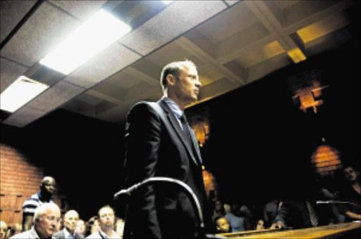 Murder-accused paralympian Oscar Pistorius