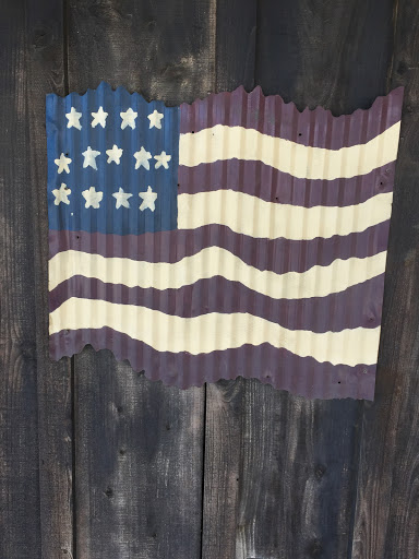 American Flag Folk Art