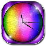 Rainbow Clock Widget Apk