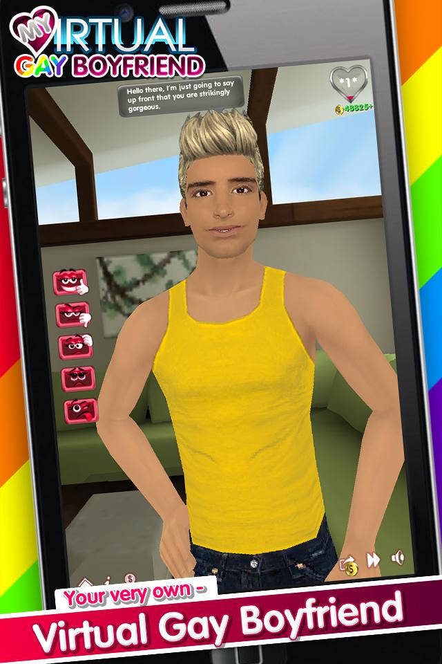 Android application My Virtual Gay Boyfriend screenshort