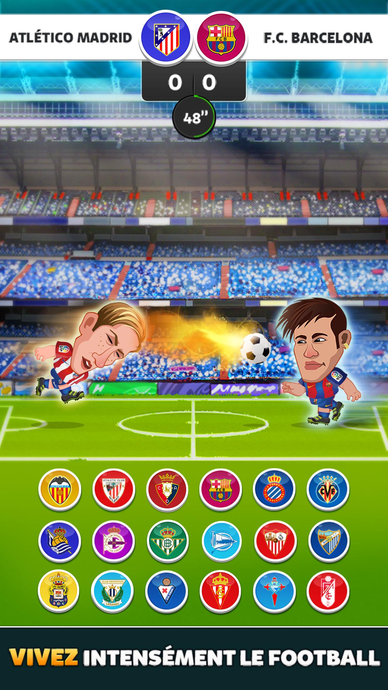 Android application Head Football screenshort