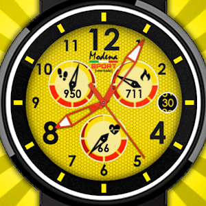 Download MODENA Sport | Racing style fitness watch face For PC Windows and Mac