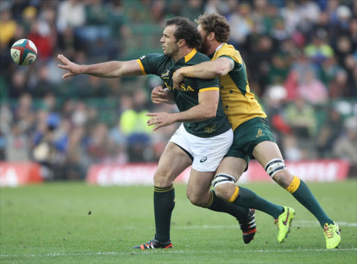 Bismarck du Plessis of South Africa during The Castle Rugby Championship match between South Africa and Australia at DHL Newlands on September 27, 2014 in Cape Town, South Africa.