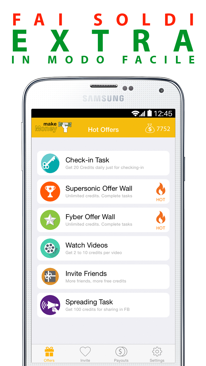 Android application Make Money - Earn Free Cash screenshort