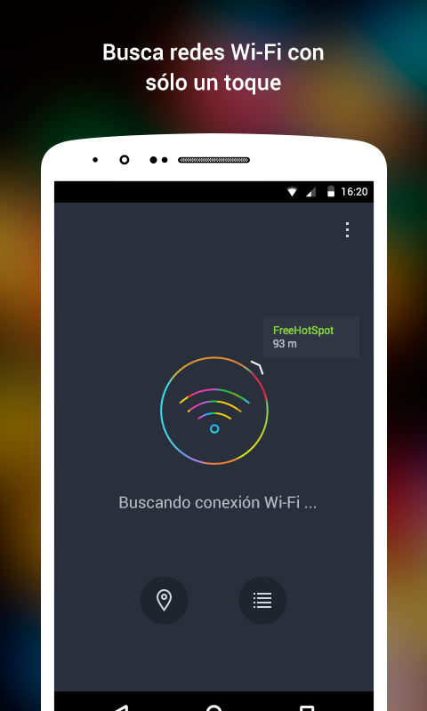Android application WiFi screenshort
