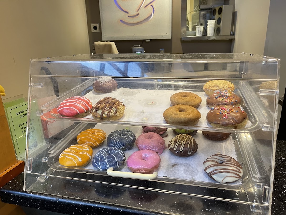 Gf donuts are kept in a separate container