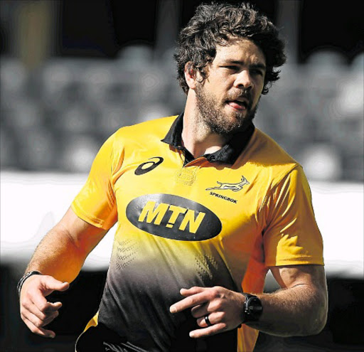 Springbok captain Warren Whiteley says the team is focusing on improving their performance against France today. Picture: GALLO IMAGES