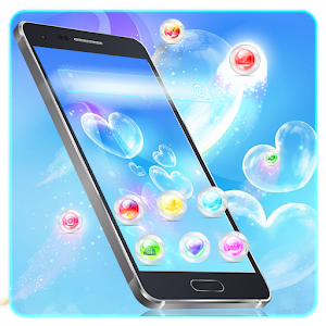 Download Bubble Heart Theme For PC Windows and Mac