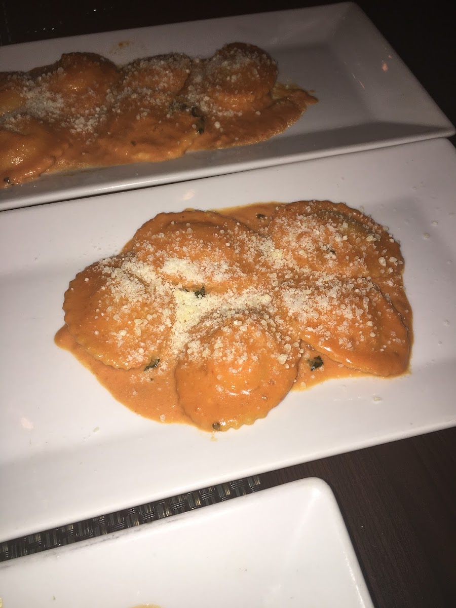 Cheese ravioli