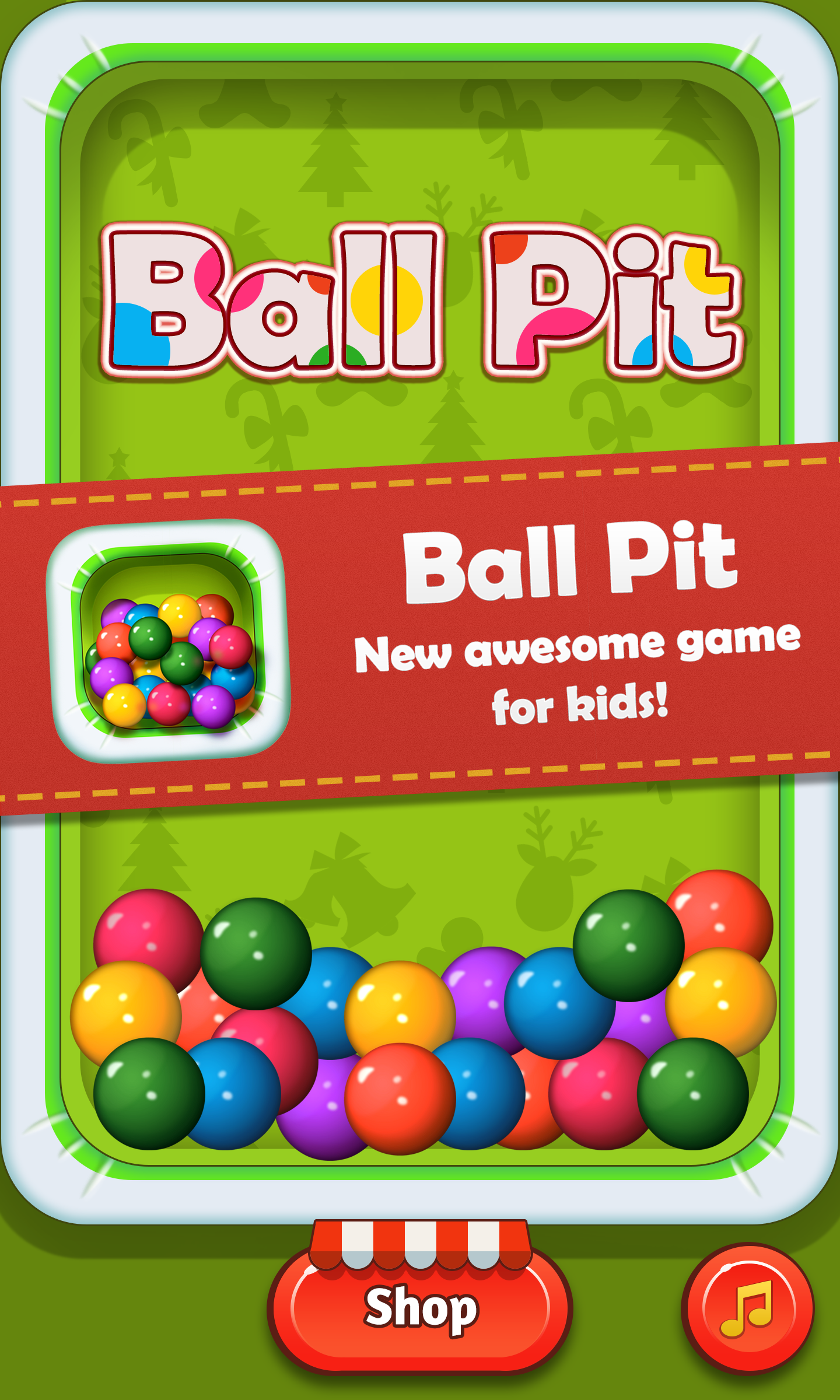 Android application Ball Pit - Egg Surprise screenshort
