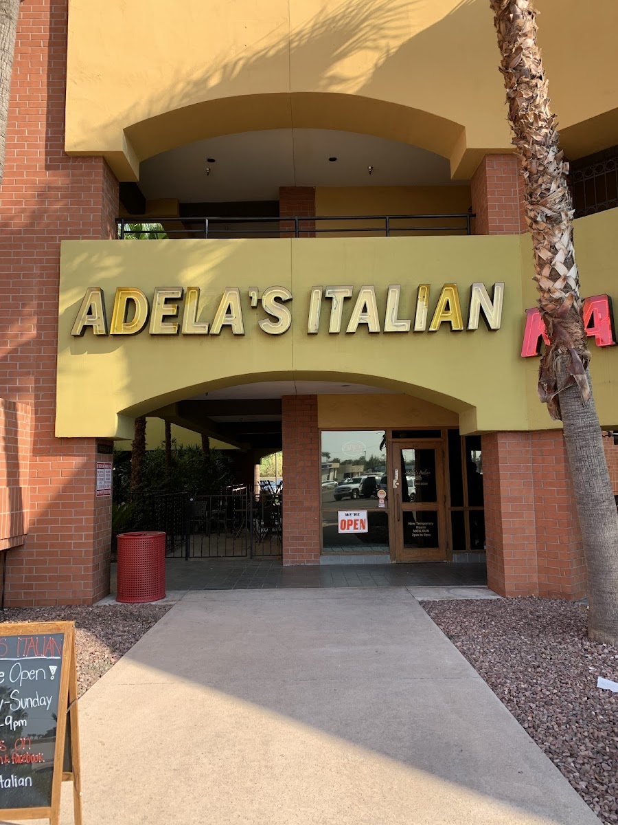 Gluten-Free at Adela's Italian Restaurant