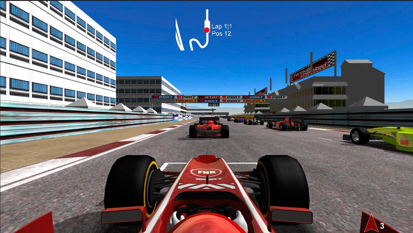 Android application Formula Unlimited Championship screenshort