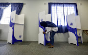 IEC officials prepare for special votes to be cast in Hanover Park on the Cape Flats on Saturday morning ahead of the municipal elections 2021.