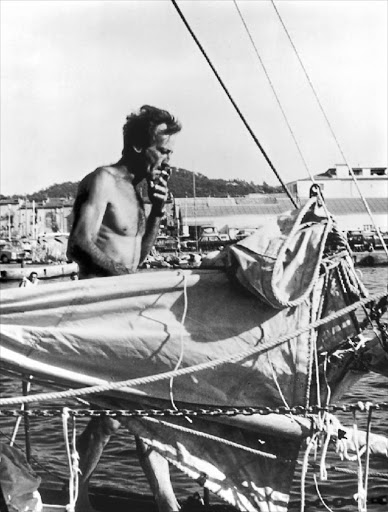 SEA-CHANGE: French yachtsman Bernard Moitessier was on his way to become the first man to circumnavigate the globe alone and without stopping, but he turned around