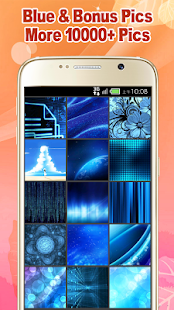How to install Blue Wallpaper patch 1.1 apk for bluestacks