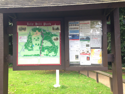 Lily Hill Park - Entrance Sign