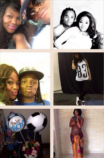 Kaizer Chiefs footballer Siphiwe Tshabalala and his girlfriend Bokang Montjane are expecting a baby boy.