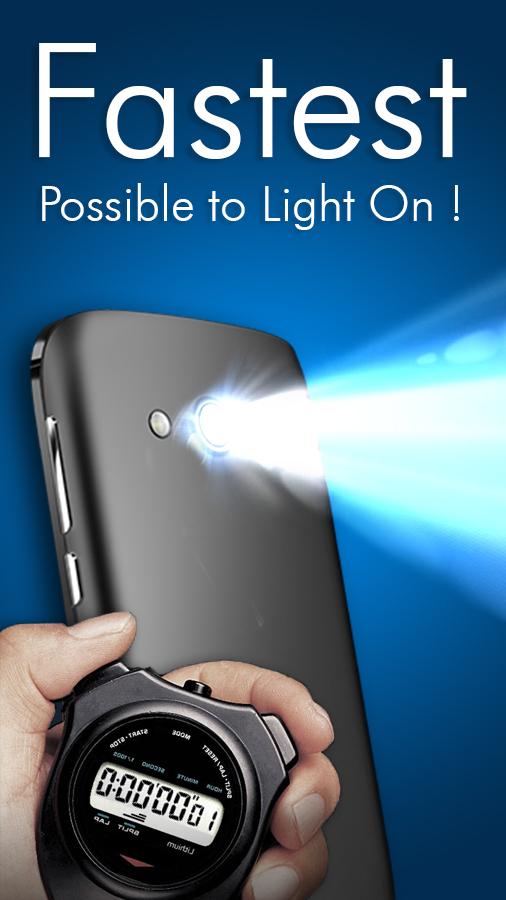 Android application Flashlight - Brightest LED screenshort