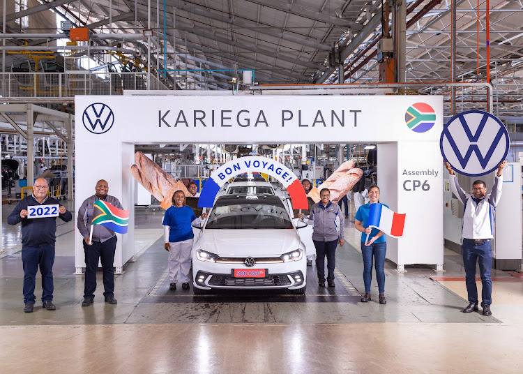 Volkswagen SA commemorates the 500,000th Polo built at the Kariega plant in July 2022. Picture: SUPPLIED