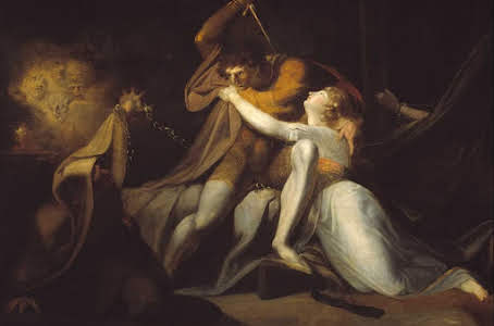 Percival Delivering Belisane from the Enchantment of Urma