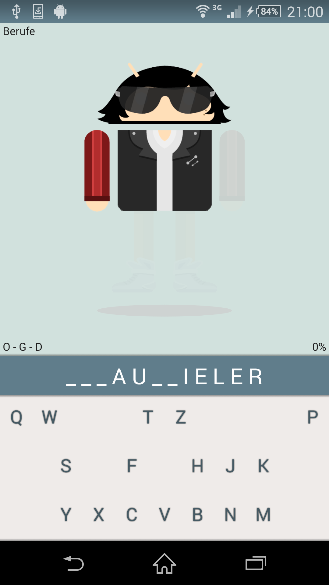 Android application Hangman - Classic Puzzle Game screenshort