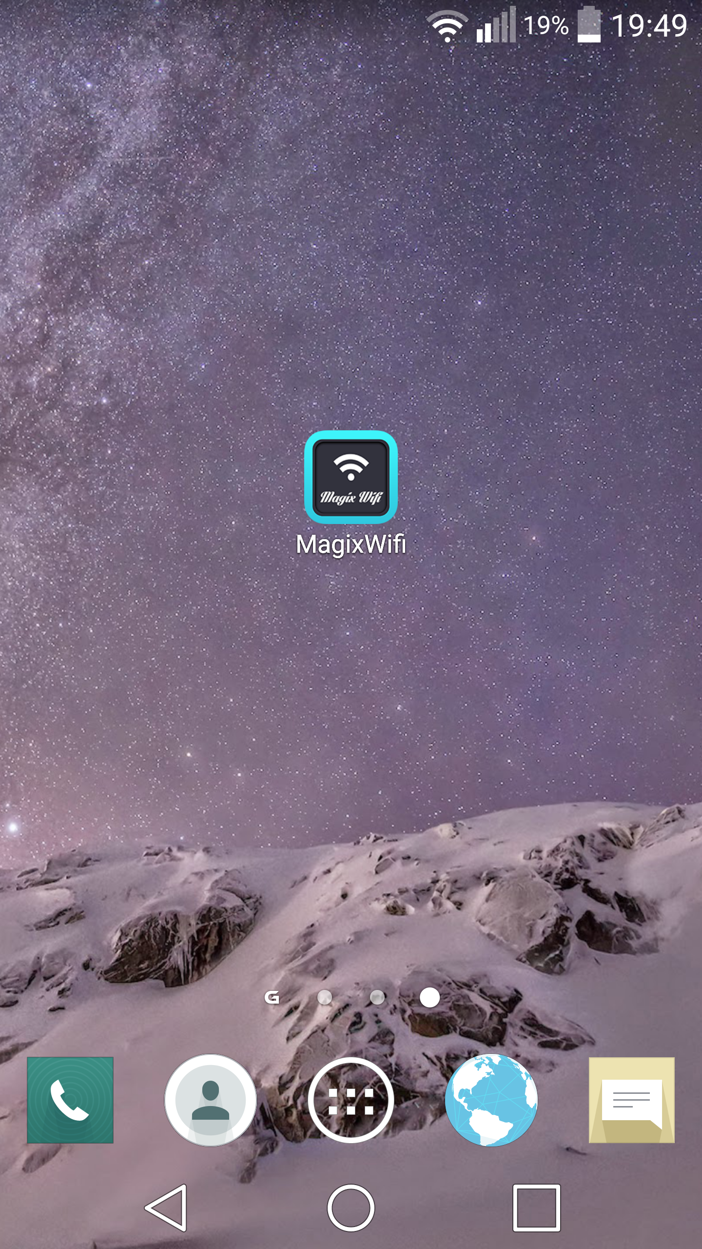 Android application Magixwifi - Wi-fi Hotspot screenshort