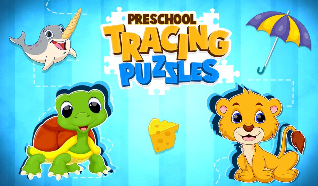 Android application Preschool Tracing Puzzles screenshort