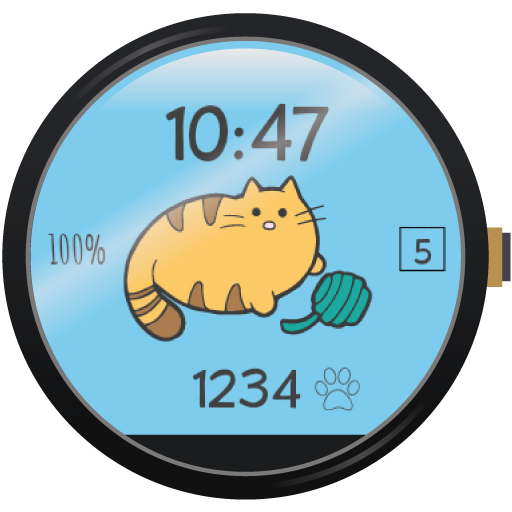 Fit Cat - Watch Face