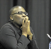 BEING GRILLED:  Top cop Riah Phiyega