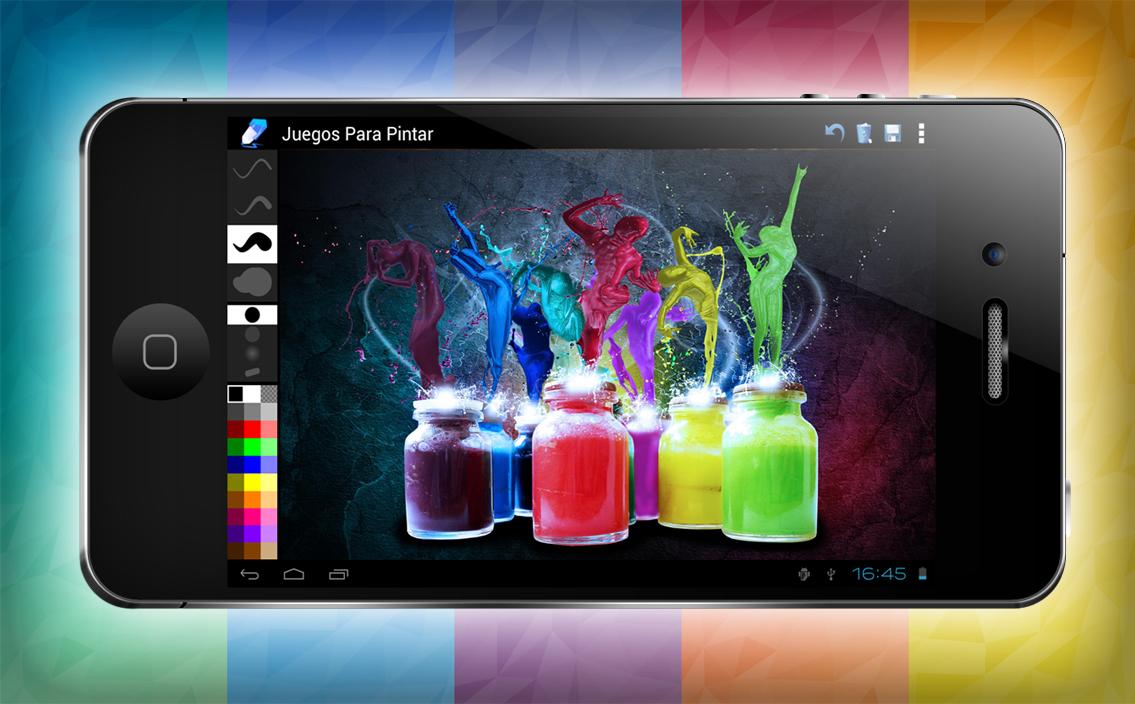 Android application Paint Pro screenshort