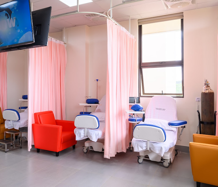 Inside one of the wards at the new Nakawa Specialized Centre