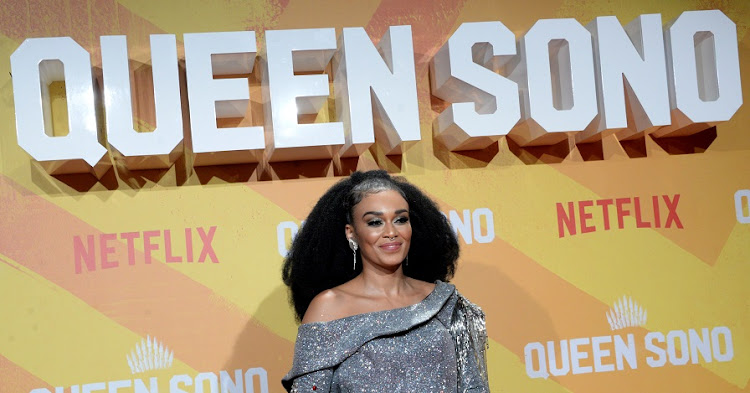 Pearl Thusi is the star of 'Queen Sono'.