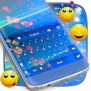 ダウンロード Light Blue Keyboard Theme をインストールする 最新 APK ダウンローダ