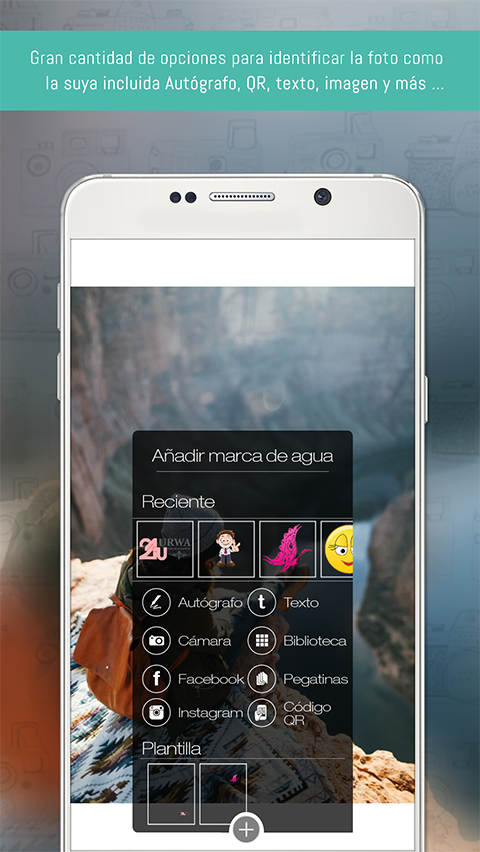 Android application eZy Watermark Pro screenshort