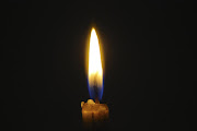 Candle in the dark. File photo