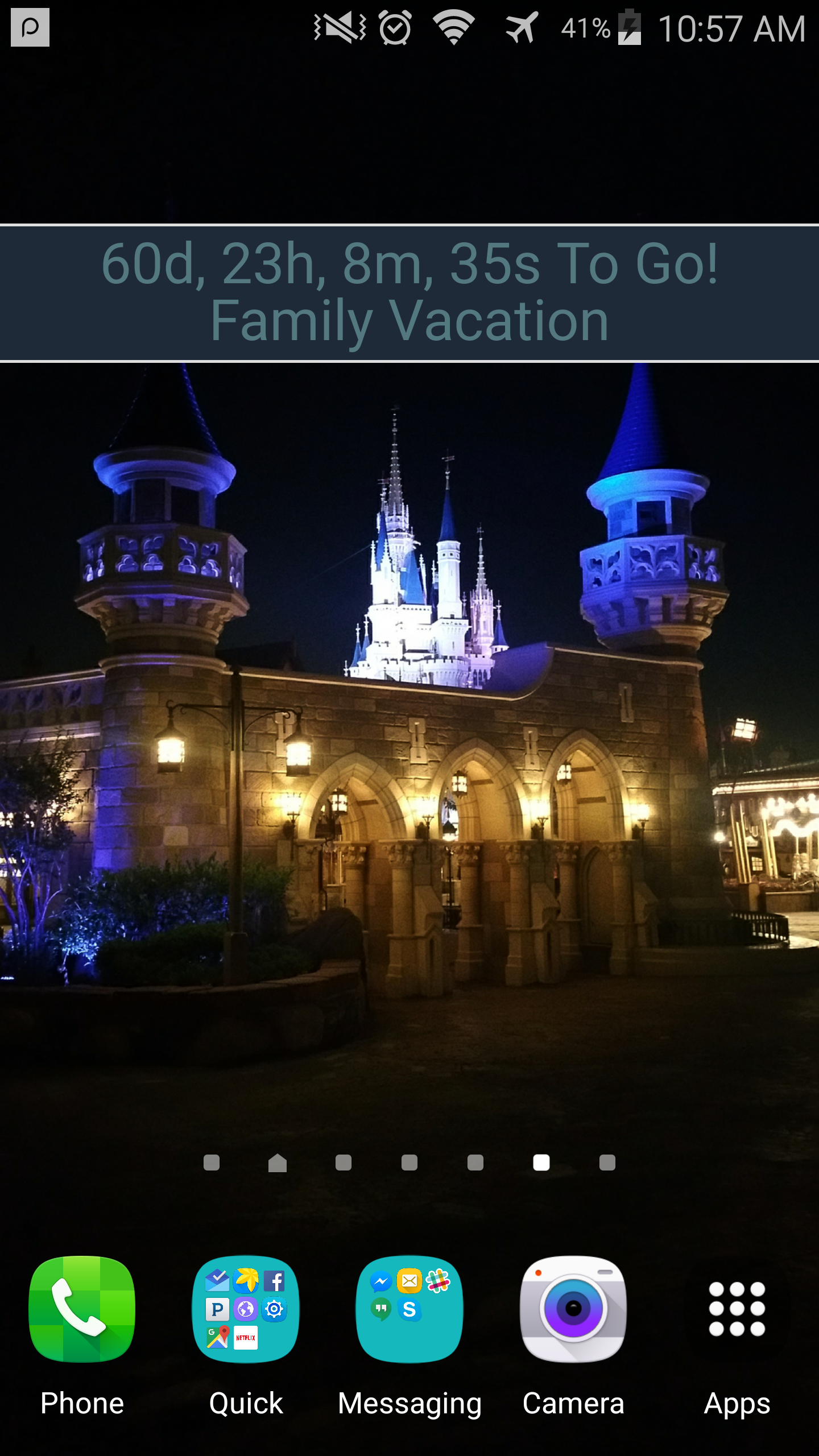 Android application Countdown for Disney World Dlx screenshort