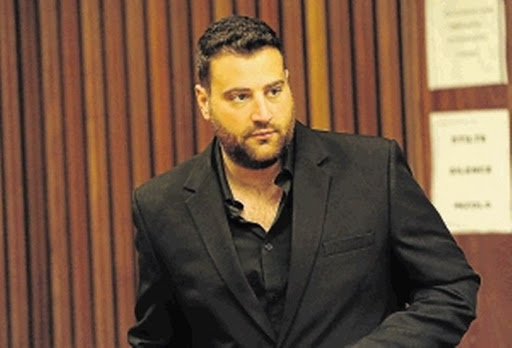 MANY CHARGES: Christopher Panayiotou, one of the three people arrested over the murder of his wife Jayde, appeared in court yesterday Photo: Mike Holmes