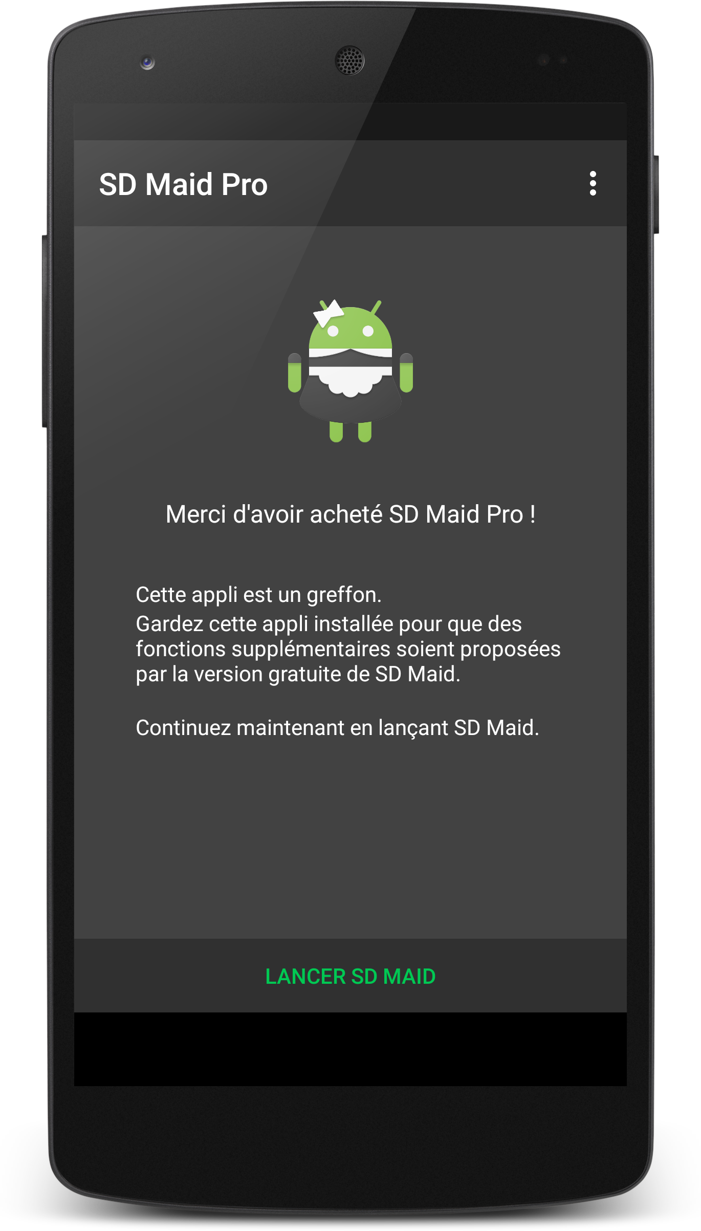 Android application SD Maid Pro - Unlocker screenshort