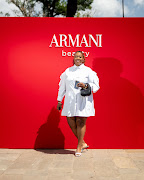 Guest in attendance at the Armani Beauty launch. 
