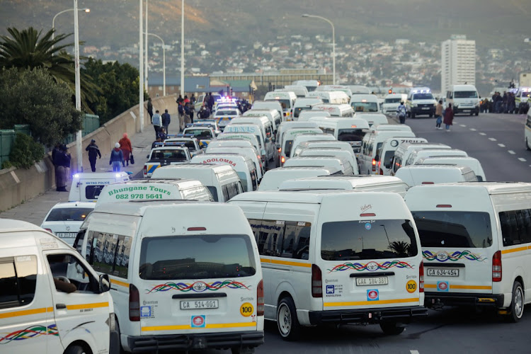 Santaco will continue with its strike in the Western Cape until Wednesday after talks aimed at resolving the taxi strike collapsed. File picture: GALLO IMAGES/ ER LOMBARD.