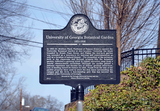 In 1833 Dr. Malthus Ward, Professor of Natural History, opened the University Botanical Garden at this location. Covering the block bounded by Broad, Pope, Reese, and Finley, the four-acre garden...