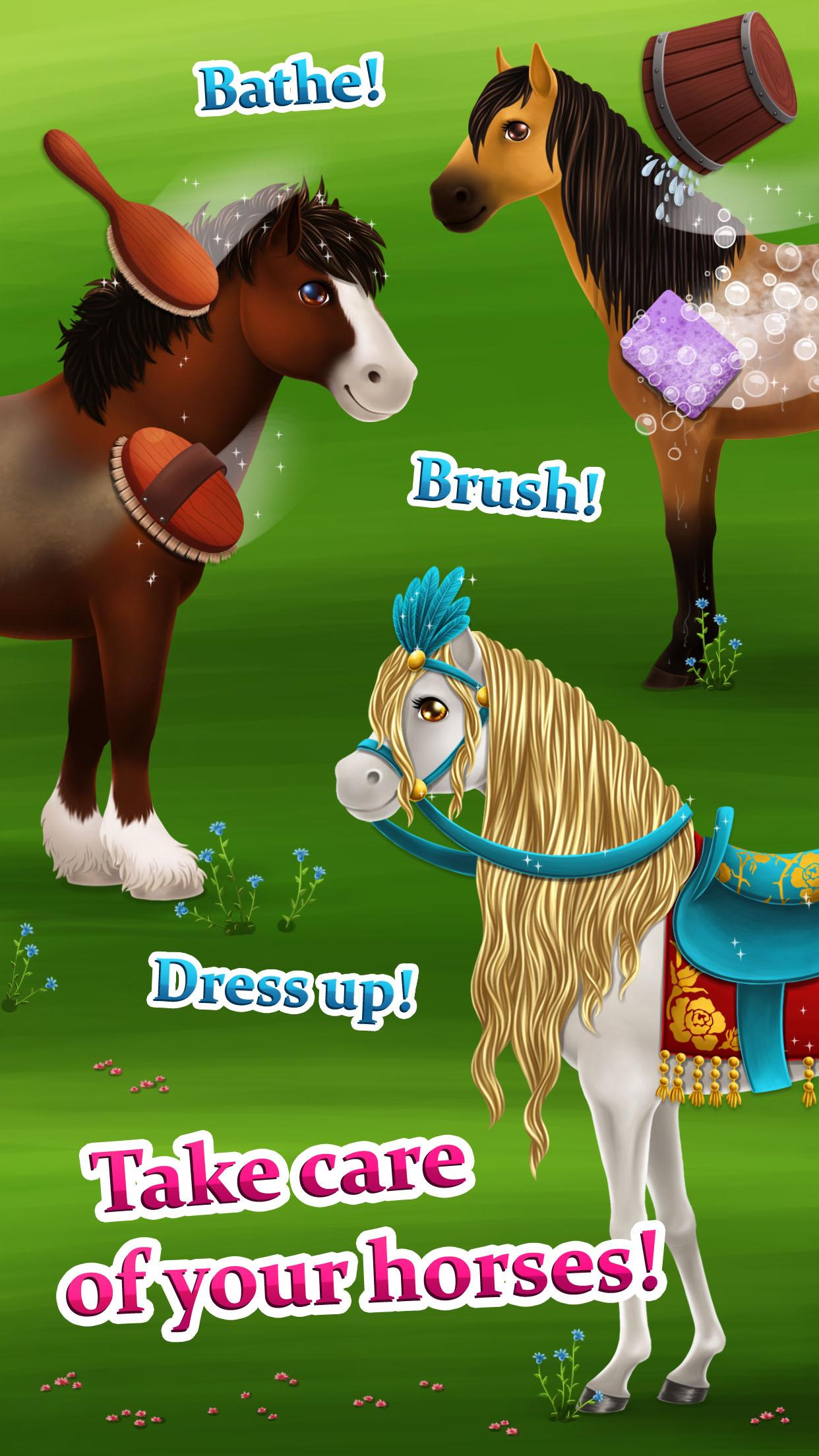 Android application Princess Horse Club screenshort