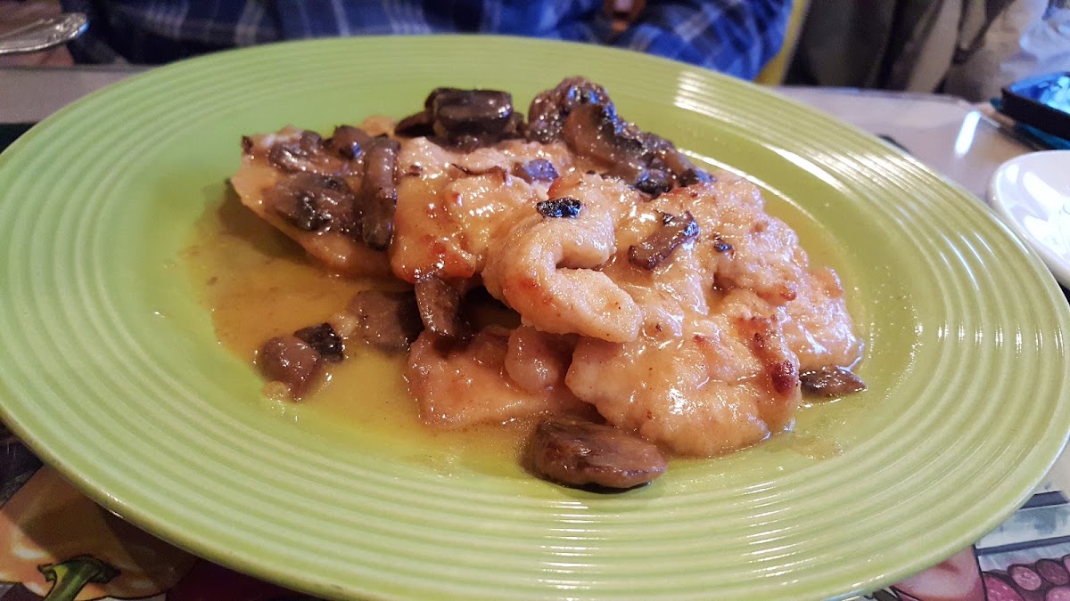 GF chicken marsala