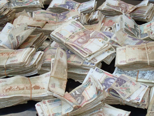 Kenyan currency notes.