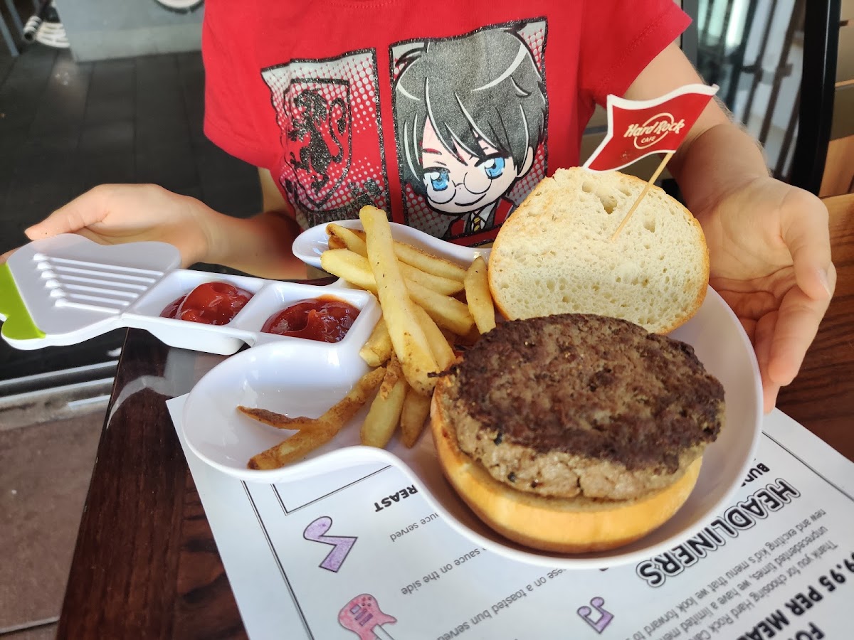 Gluten-Free Burgers at Hard Rock Cafe