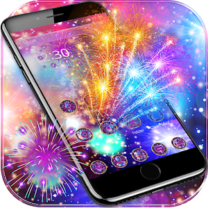 Download New Year Fireworks Theme For PC Windows and Mac
