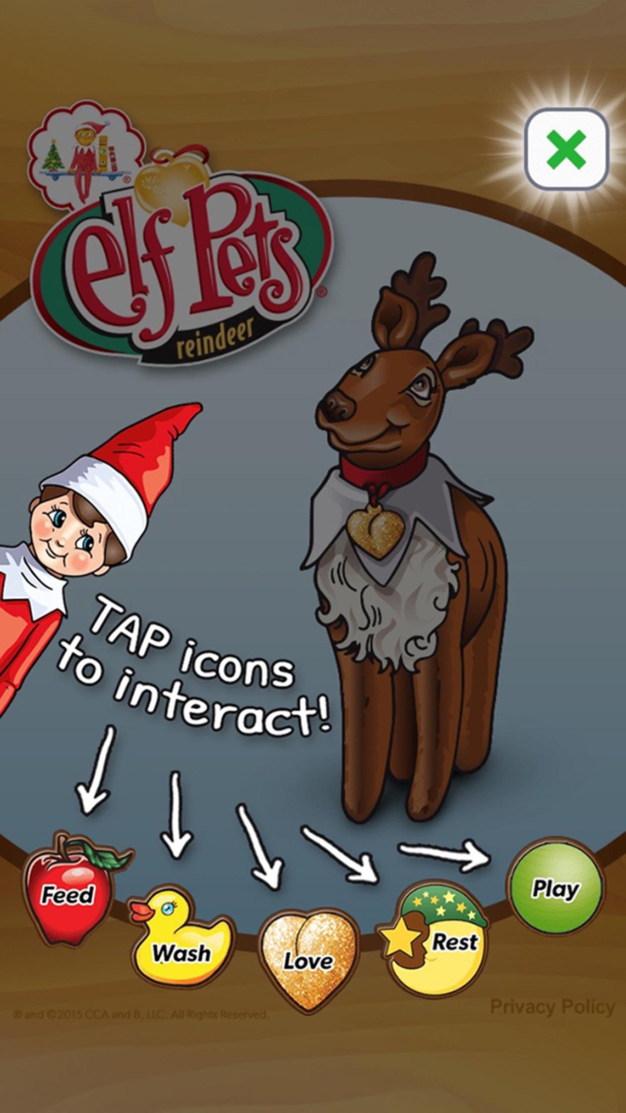 Android application Elf Pets—The Elf on the Shelf screenshort