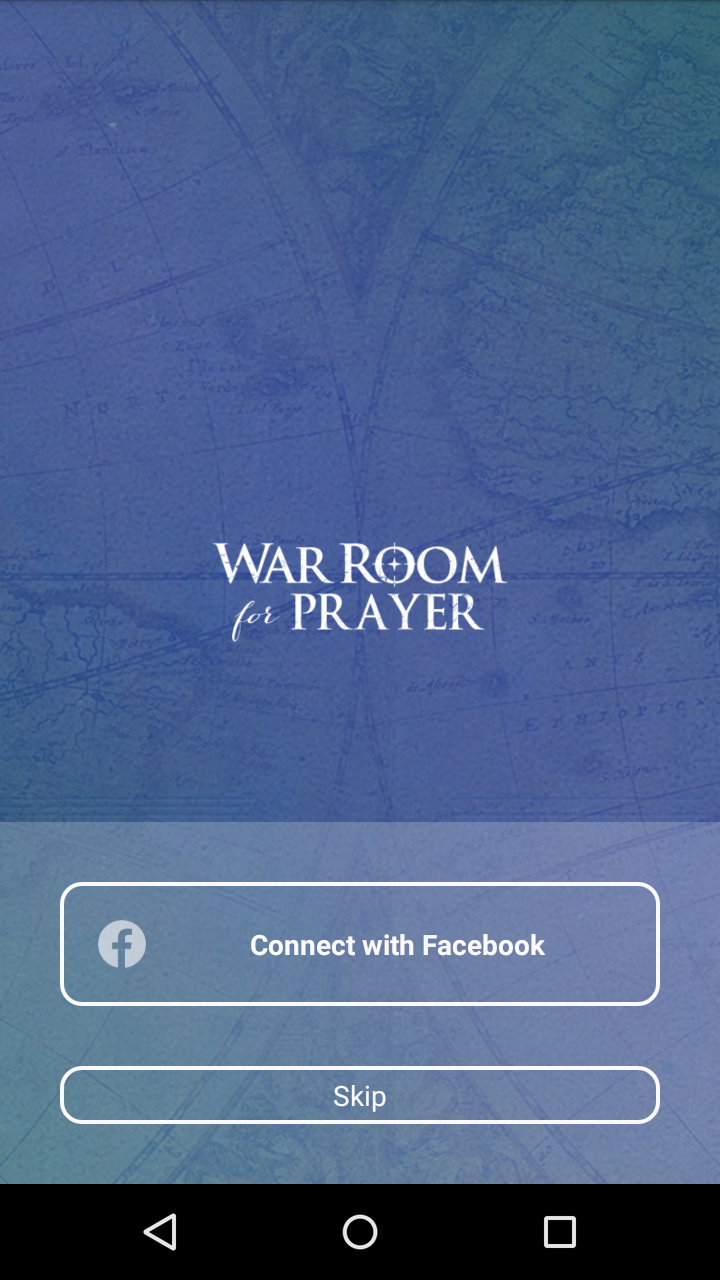 Android application War Room for Prayer screenshort