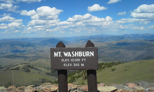 Mt Washburn Observation Deck