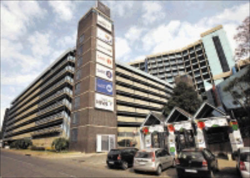 UNDER SIEGE: SABC headquarters in Auckland Park, Johannesburg. Pic: Veli Nhlapo. 06/07/2009. © Sowetan. SABC Television park head office at Johannesburg.